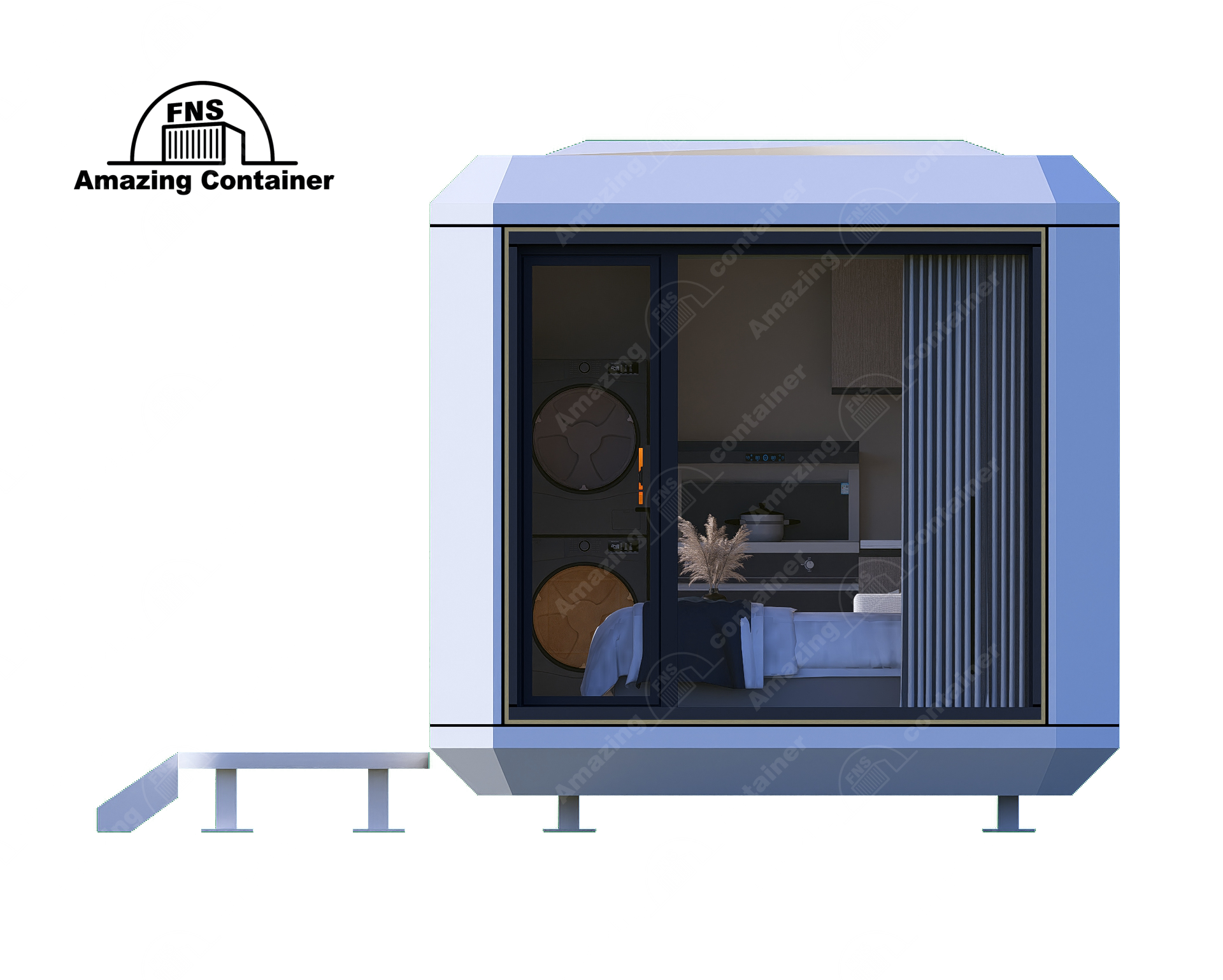 Container-type Space Capsule Room