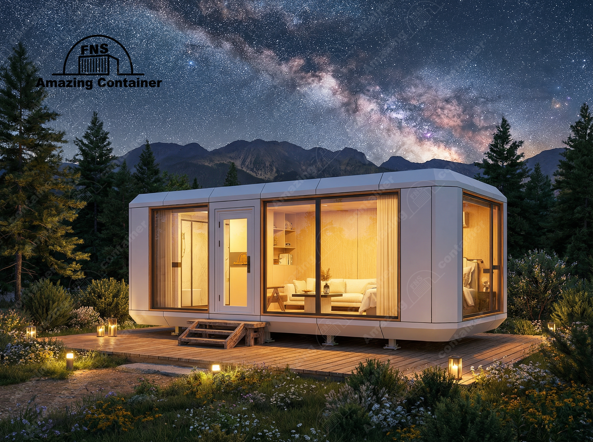 Container-type Space Capsule Room