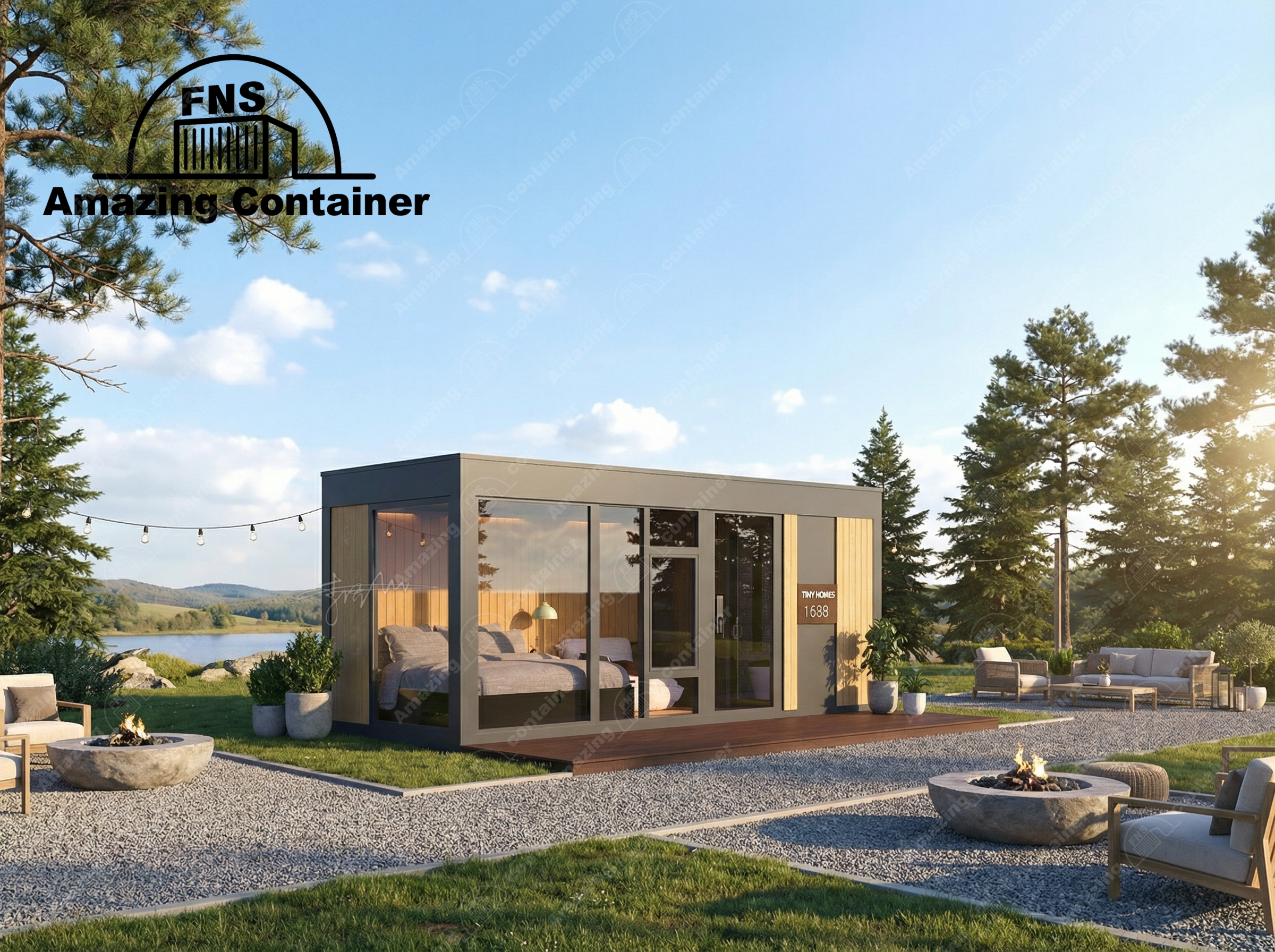 20FT-Camping / Resort House-Container House  1