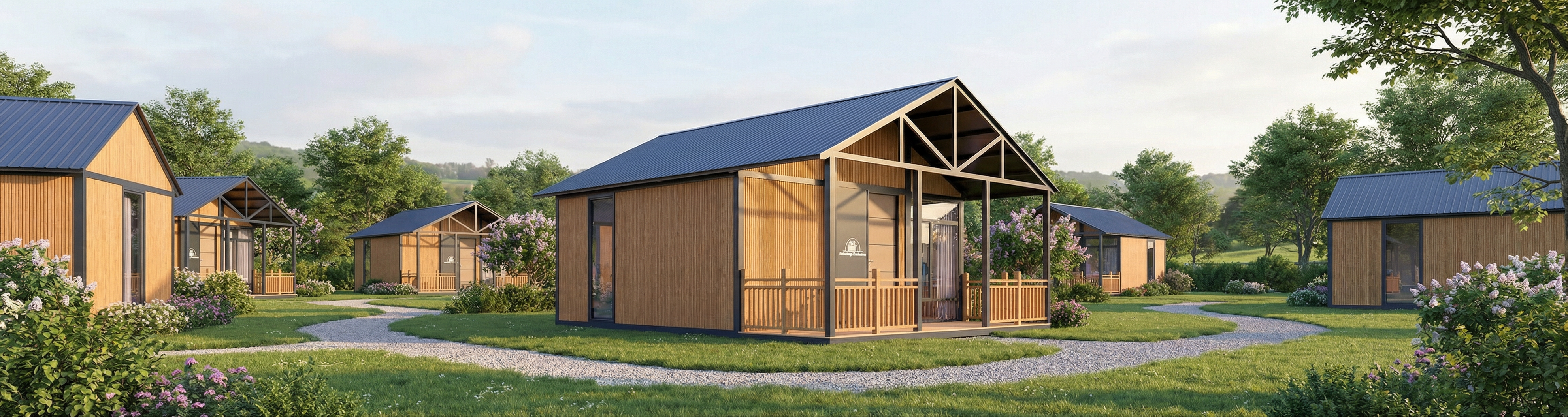 What is the typical container house size?  1