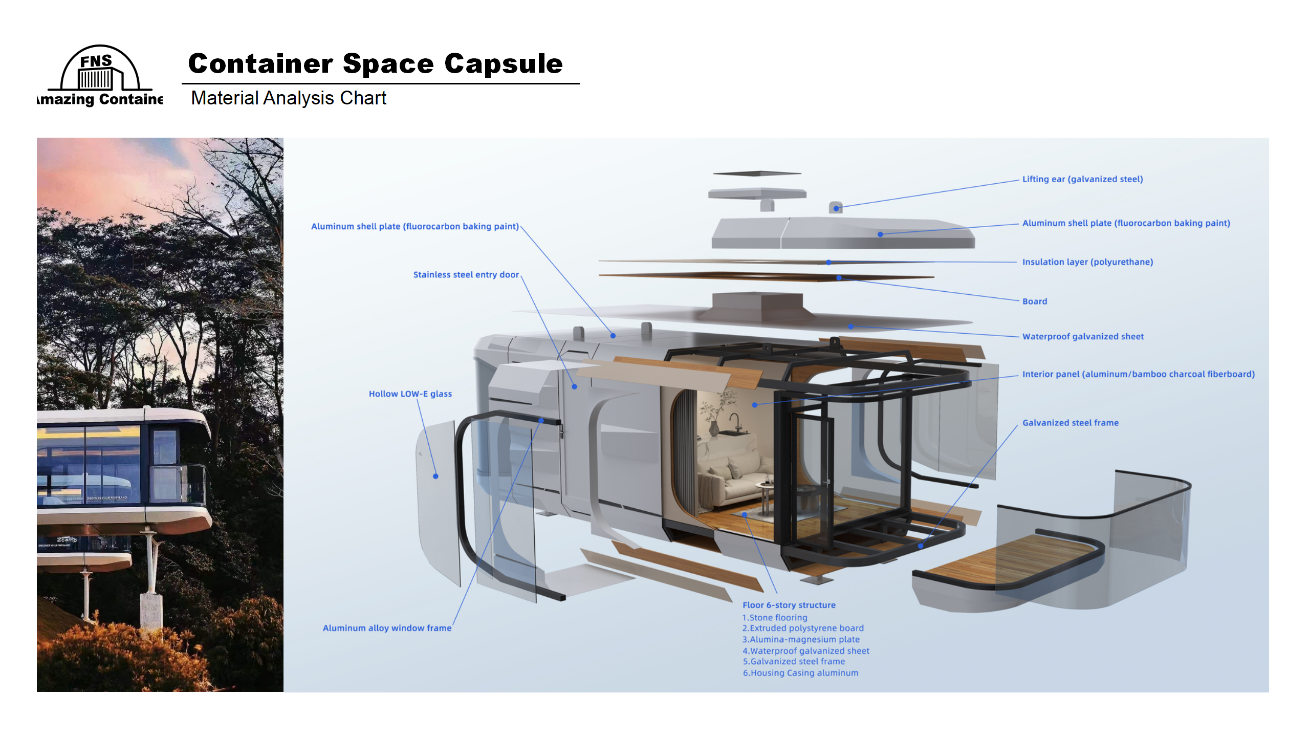 Container-type Space Capsule Room  15