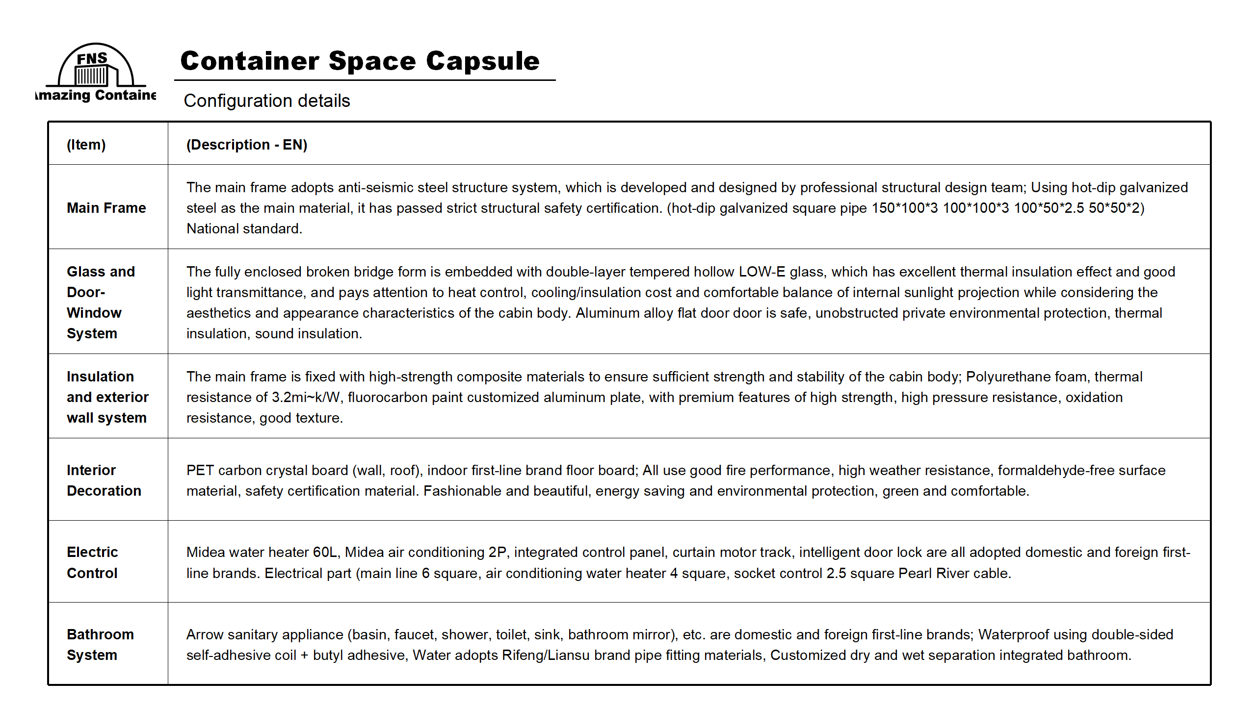 Container-type Space Capsule Room  16