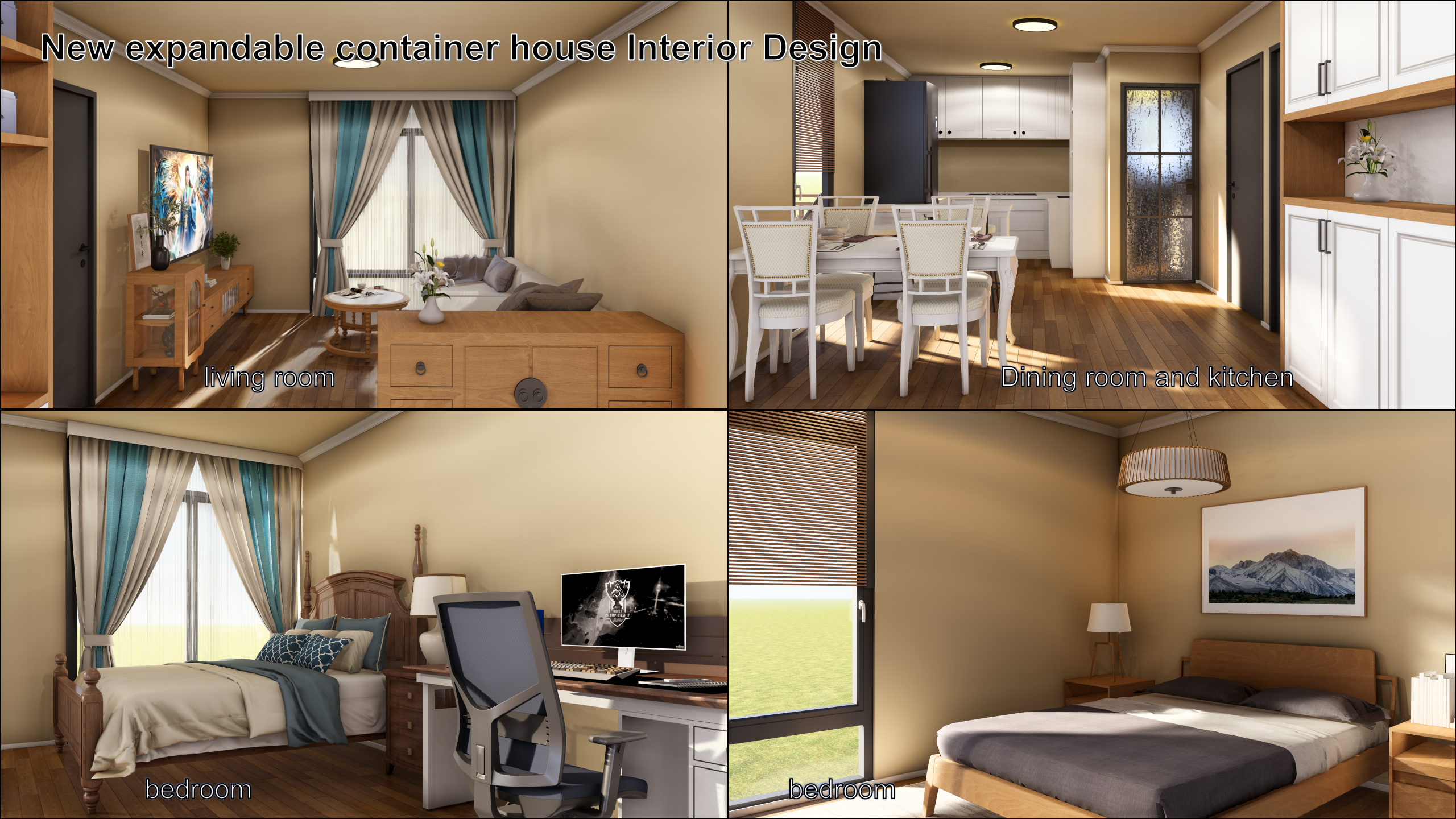 Expandable container house  5